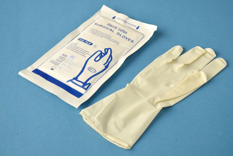 Medical Latex Powder Free Surgical Gloves (LG1065F)