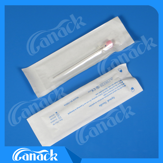 Ce ISO Approved 18-27g Spinal Needle Quincke Tip Types