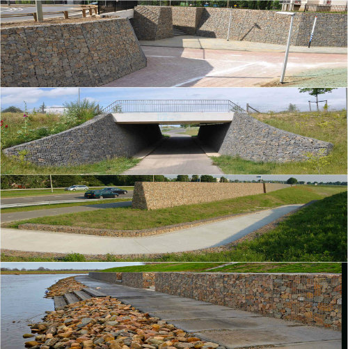 Made in China 4.0mm Galfan Wire Welded Gabion