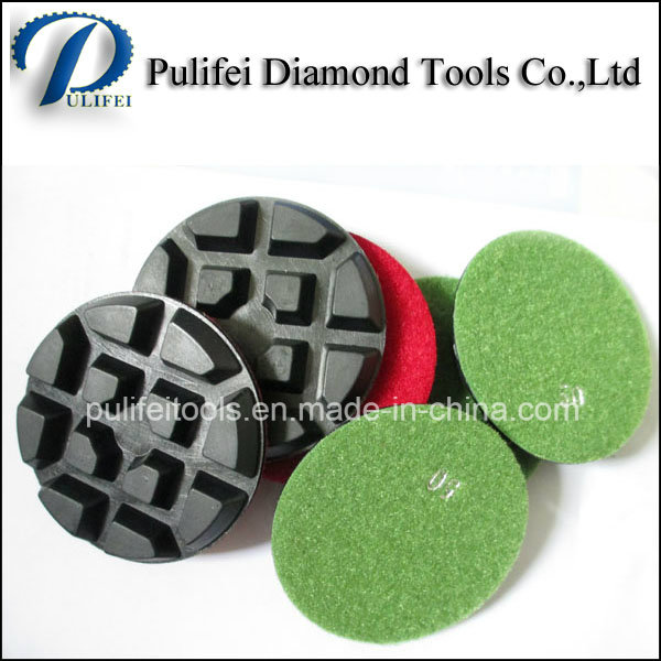 Abrasive Concrete Floor Polishing Grinding Pad Backer Buff Pad