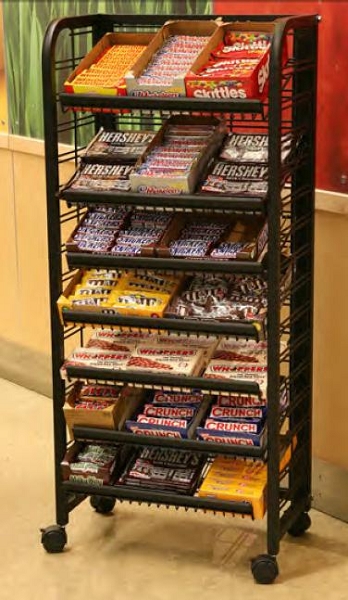 Premium Candy Display Rack