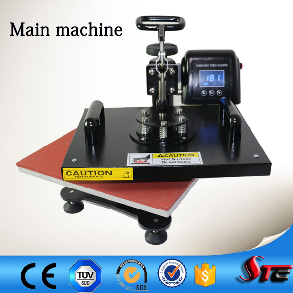 Ce Approved Sublimation 8 in 1 Heat Press Machine 8 in 1 Combo Heat Press