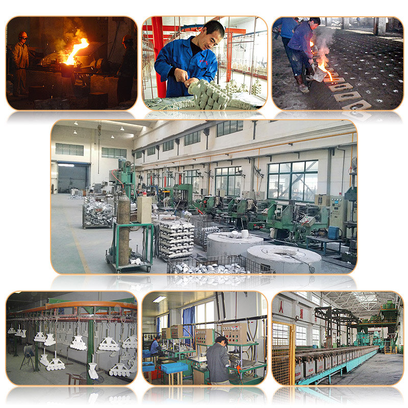 Customized Aluminum Gravity Castings for Machinery Part