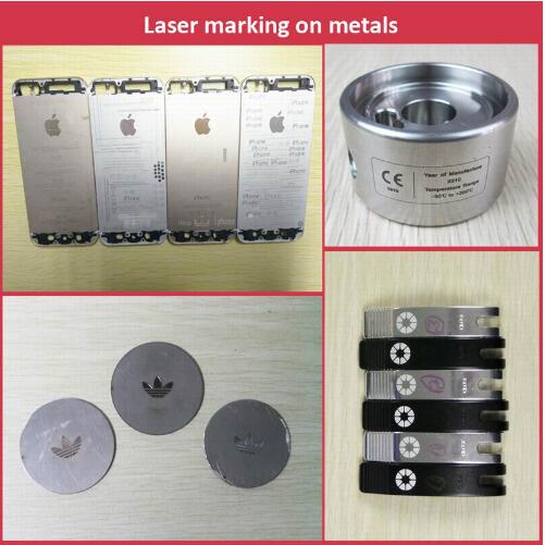 Hard Coat Anodized Aluminum Laser Marking Machine/Aluminium Laser Marking