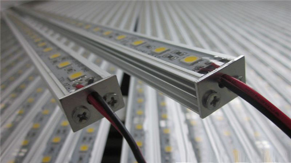 LED Strip Anodised Aluminum Profile with Flood Effect