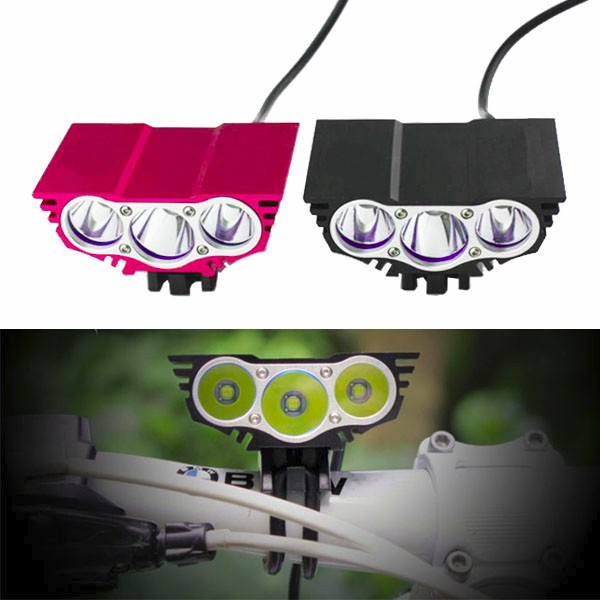 1200 Lumens Rechargeable LED Headlamp Multifunction LED Bike Light