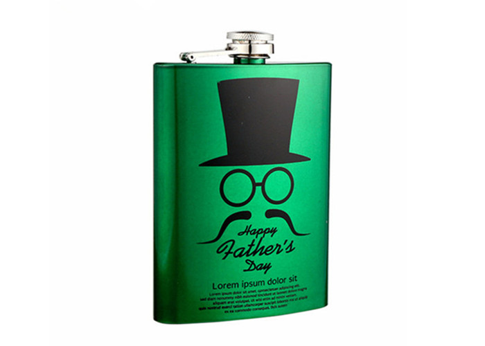 fashion Father's Day Mustache Series Hip Flask Set