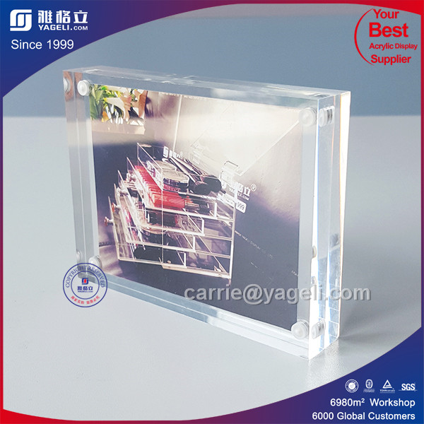 Best Selling! ! ! 6X6 Inch Acrylic 2 Sides Photo Frame