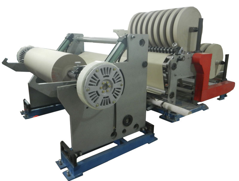 Thick and Big Roll Kraft Paper Slitting and Rewinding Machine