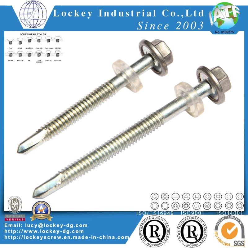 Hex Washer Head Self Drilling Screw Tek Screw