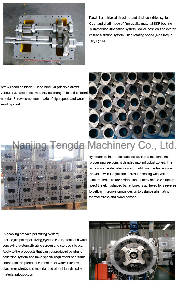 Filler Masterbatch Alloy Twin Screw Extruder