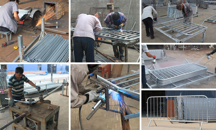 Pedestrian Barriers, Steel Crowd Control Barriers, Crowd Control Barricade