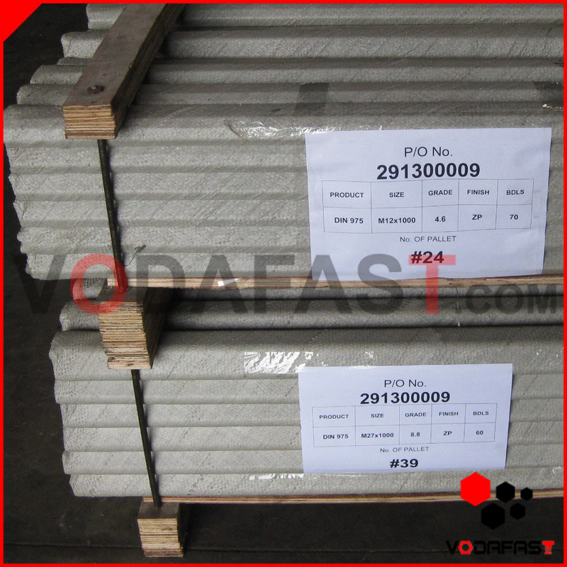 A2 A4 Stainless Steel Threaded Rod Threaded Bar