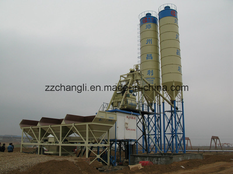 90m3/H Pupular in Sourth America Concrete Mixing Plant
