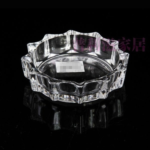 High Quality Clear Glass Ashtray with Good Price Tableware Kb-Hn01313