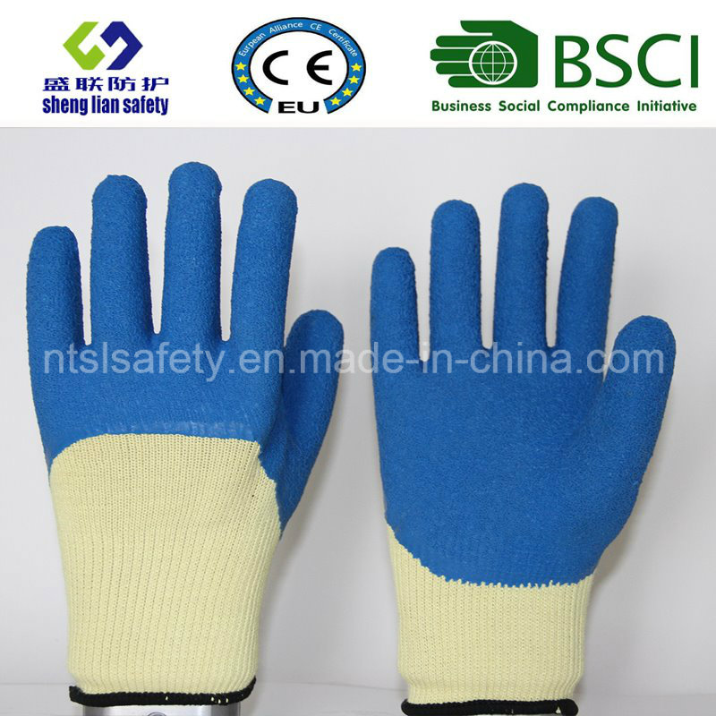 10g Kevlar Liner with 3/4 Smart Grip Latex Coating Work Gloves