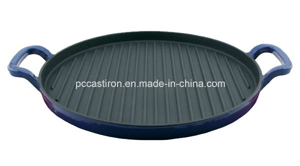 Round Cast Iron Griddle for Steak