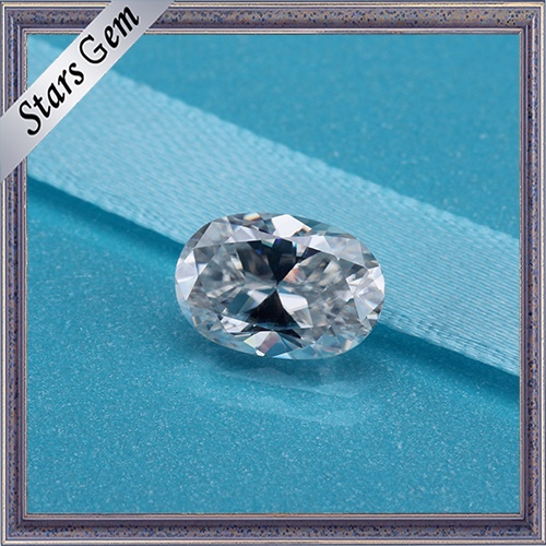 China Supplier Oval Cut Syntheitc Moissanite Diamond