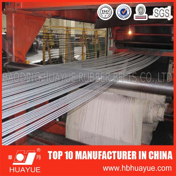 Steel Cord Rubber Conveyor Belting System Strength 630-5400n/mm Huayue