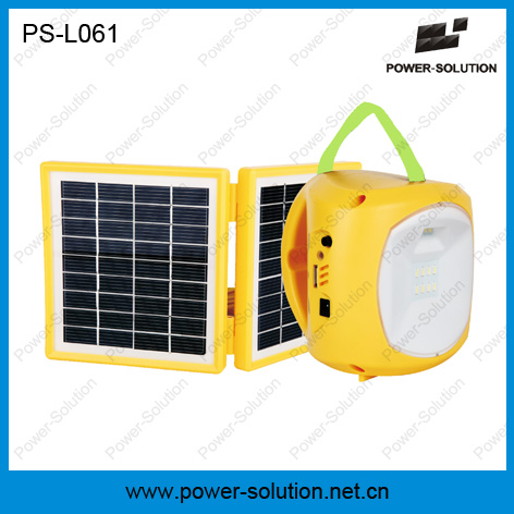 2016 Hot Selling 11 LED Solar Lantern with Double Panel and 10-in-1 Phone Charger