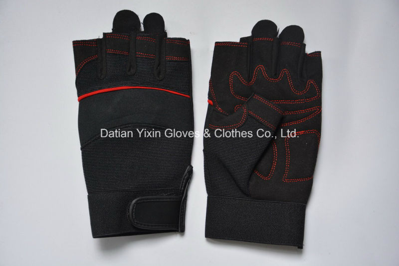 Half Finger Glove-Working Glove-Industrial Glove-Labor Gloves-Safety Glove