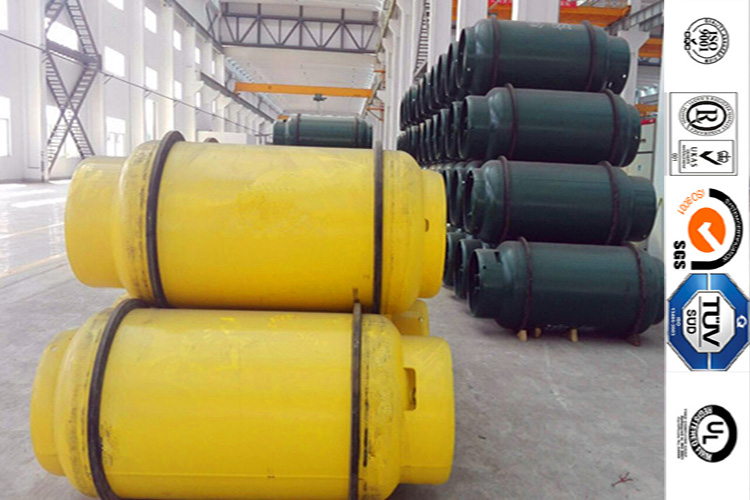 840L and 12mm Thickness Refillable Steel Gas Cylinder for Bromomethane