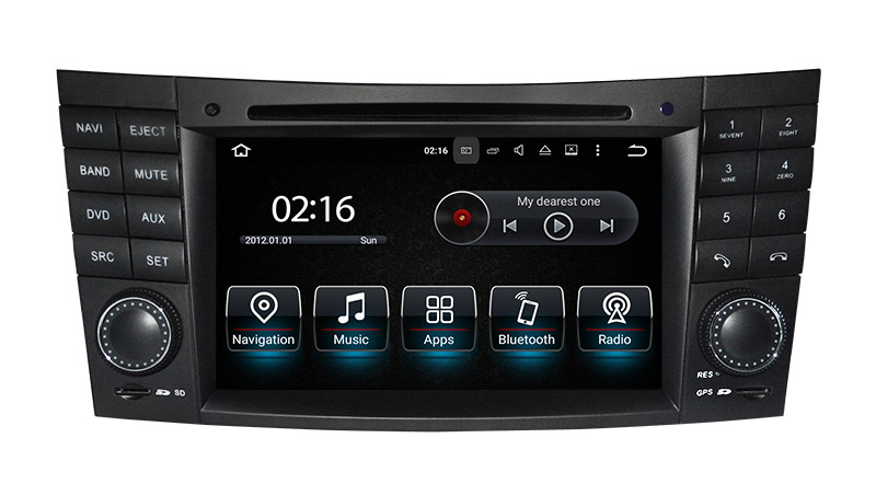 Hl-8797GB Car Mulitmedia DVD GPS Navigation Androidfor Benz E Cls G MP4 Player