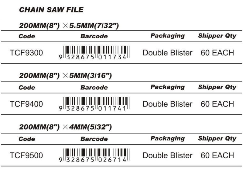 Steel Files (Slim Tapered Files) for DIY/Decoration