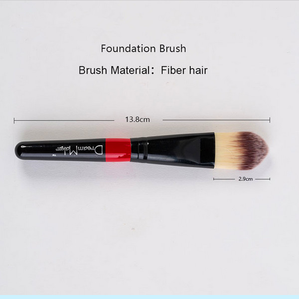 Professional 1piece Synthetic Hair Cosmetic Foundation Brush