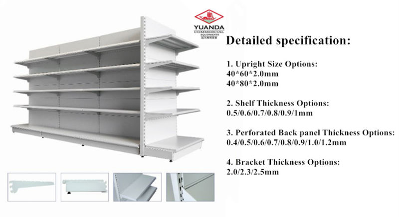 New Products Gondola Rack Shelf Supermarket