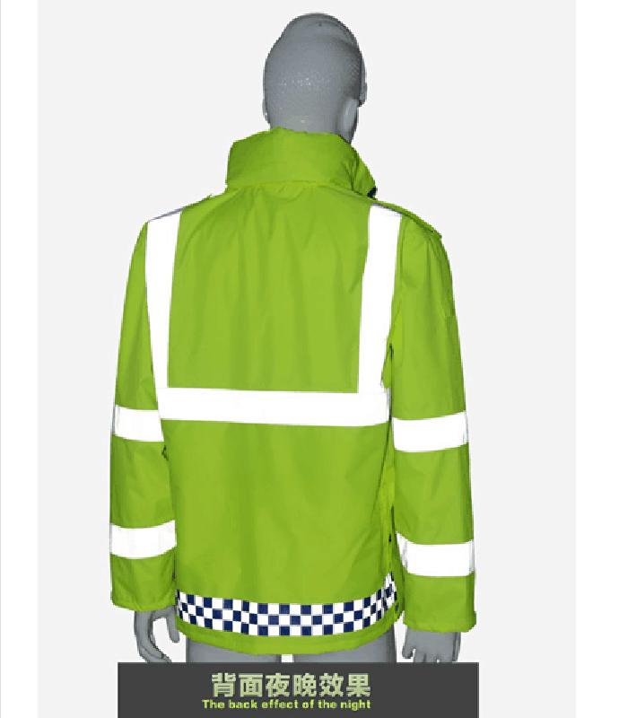 Hi-Vis Waterproof Traffic Police Jacket