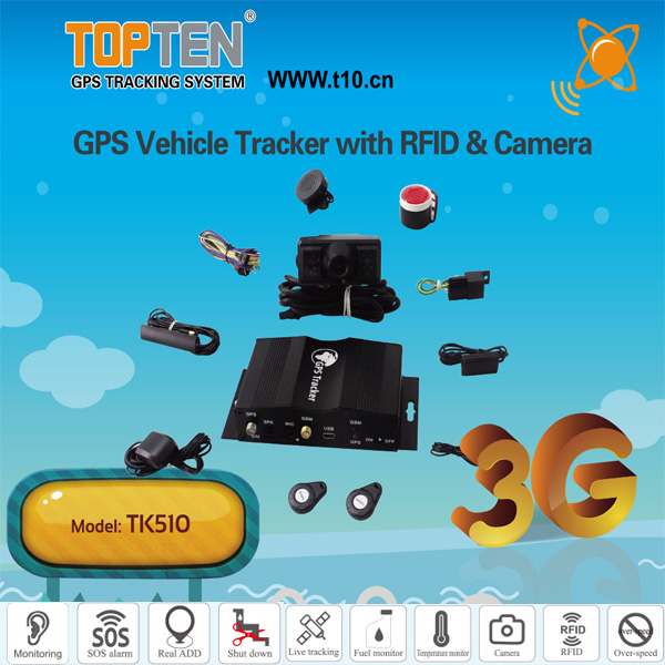 GPS Tracking Device with Car Alarm System for Fleet Management Tk510-Ez