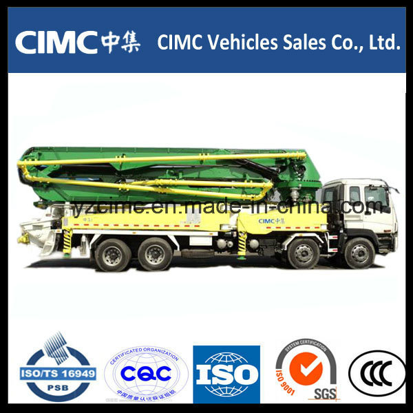 High Quality Isuzu 8X4 Concrete Pump Truck 48 Meter