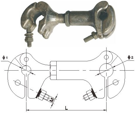 Tj Type Adjustable Twin Spacer Damper