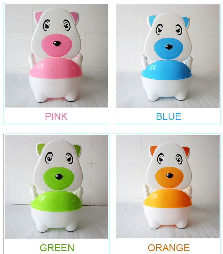 New Lovely Design Baby Potty Chair with Backrest Wholesale