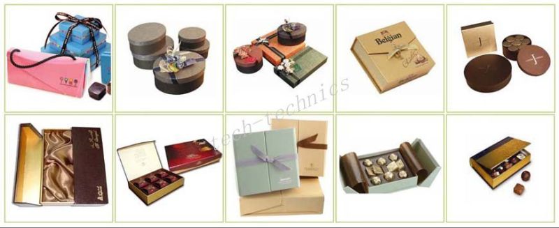 Custom-Made Chocolate Box with PVC Window and Tray