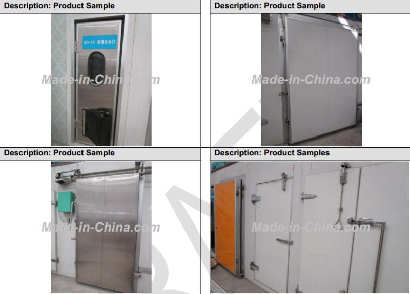High Quality Cold Storage Door for Sale