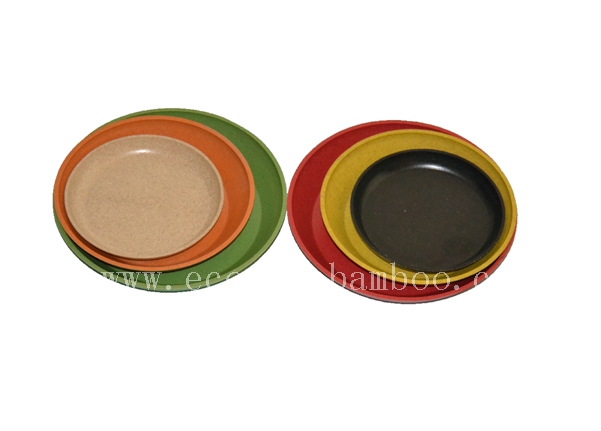 Bamboo Fiber Tableware Plate (BC-P2024)