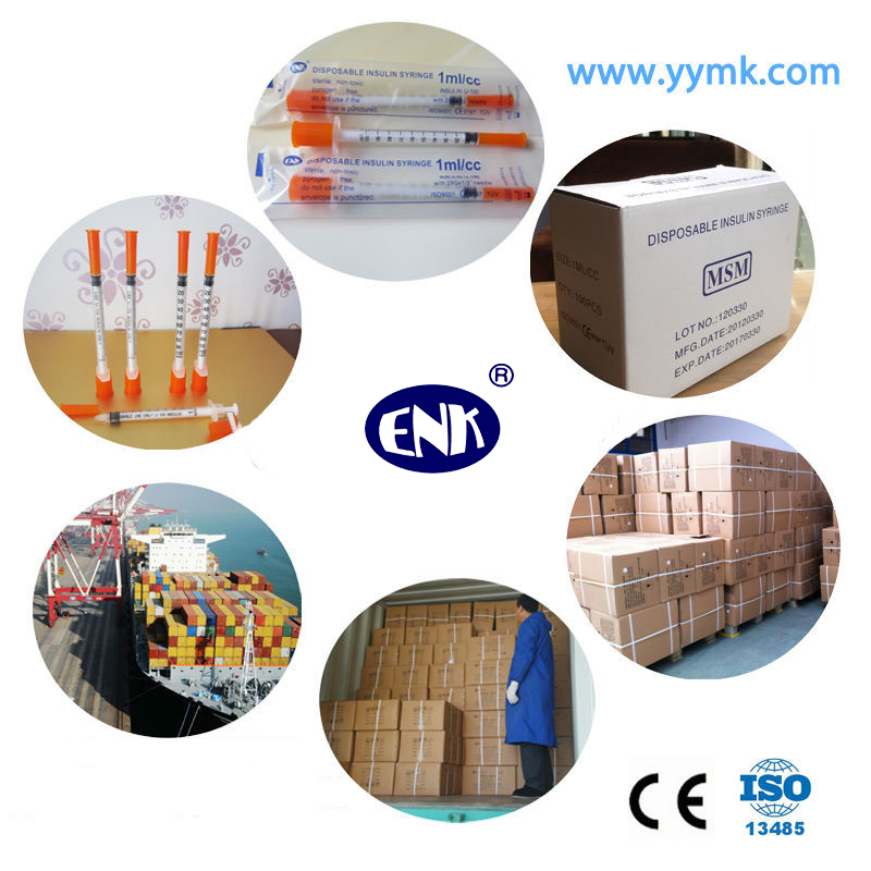 Disposable 1cc Insulin Syringes 0.5cc Insulin Syringes 0.3cc Insulin Syringes (ENK-YDS-033)