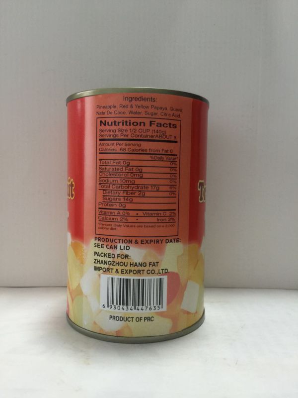 Canned Mix Fruit Cocktail with High Quality