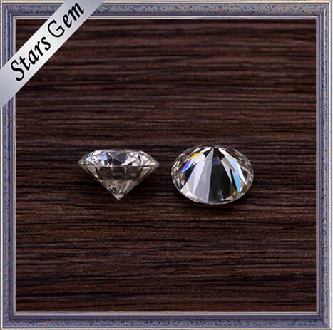 Excellent Brillinat Cut Well Polished Clear White Loose Moissanite Stones for Fashion Jewelry