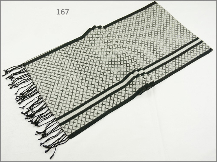 Men's Womens Unisex Reversible Cashmere Feel Winter Warm Checked Diamond Printing Thick Knitted Woven Scarf (SP818)