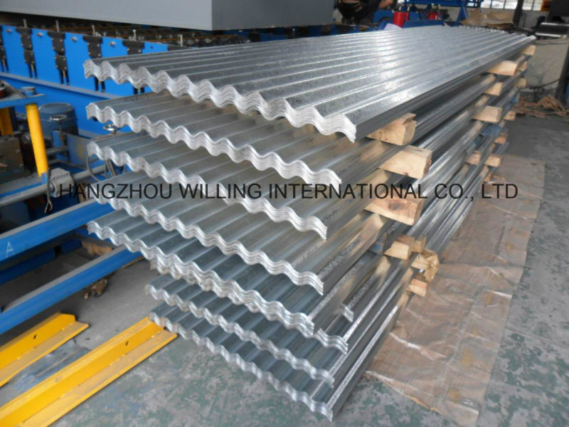 Metal Corrugated Wall Sheet Roll Forming Machine