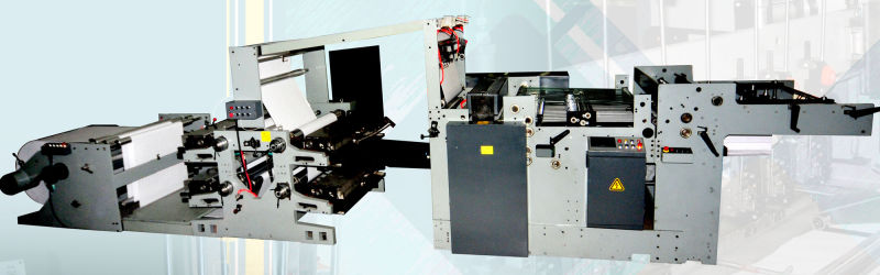 4, 6, 8 Sets of Printing Rollers Flexo Printing Machine for Exercise Book Making Machinery