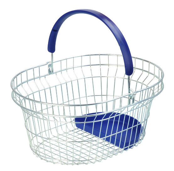 Round Metal Hand Shopping Baskets for Grocery Shops