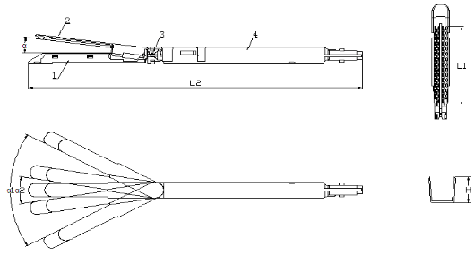 Disposable Endo Cutter Stapler for Laparoscope Surgery