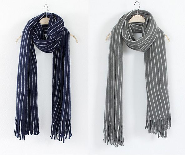 Lady Fashion Cashmere Like Knitted Scarf Winter Circle Loop Scarf (SK110)