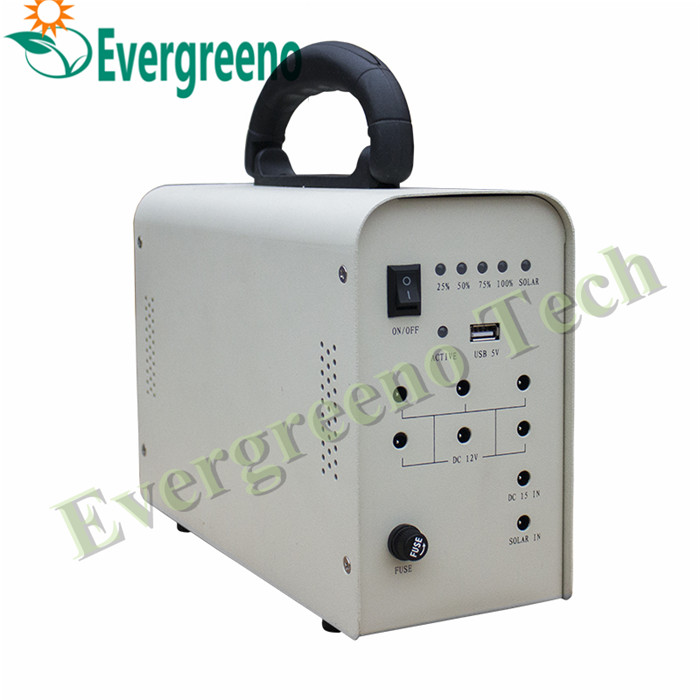 AC 20W Output Solar Power Generator System for Home