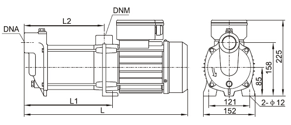 Bm12, Multistage Pressure Boosting Pumps