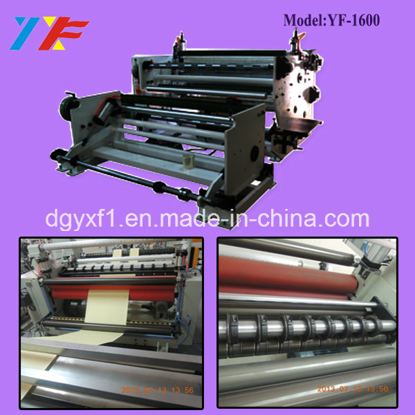 Automatic Film Paper Slitter Rewinding Machinery Slitting Machine